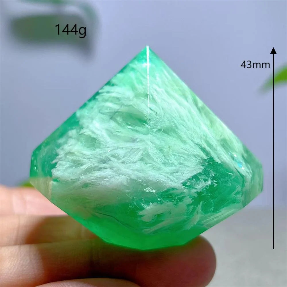 Rainbow Fluorite Diamond-ToShay.org