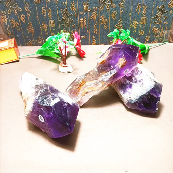 Purple Amethyst Wand Point-ToShay.org