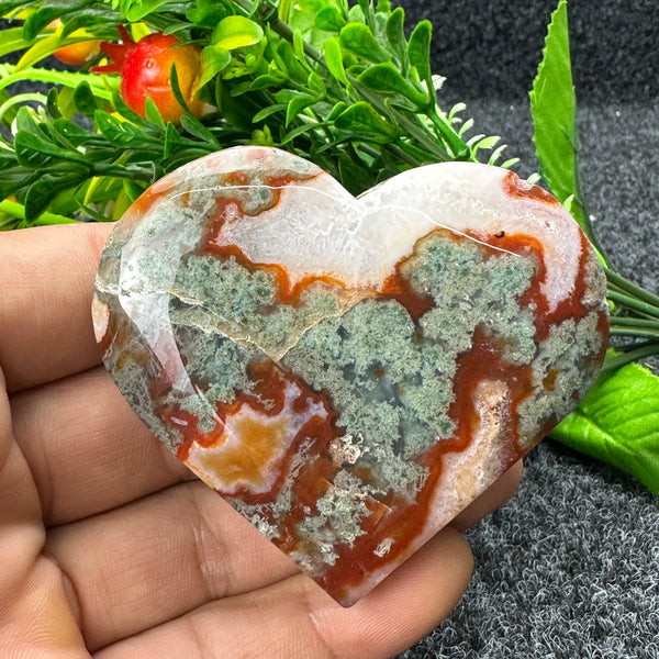 Green Red Moss Agate-ToShay.org