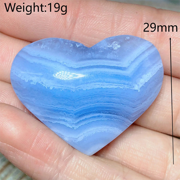 Blue Lace Agate Heart-ToShay.org