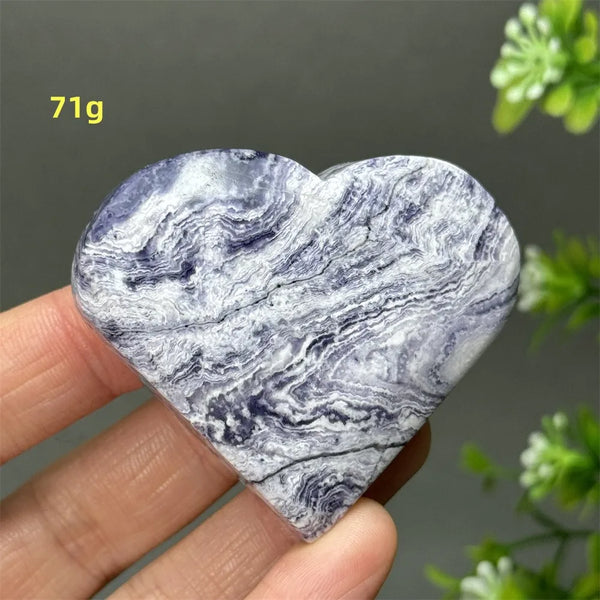 Purple Malachite Heart-ToShay.org