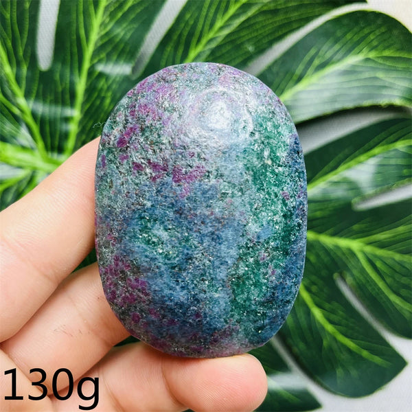 Ruby Sapphire Palm Stone-ToShay.org