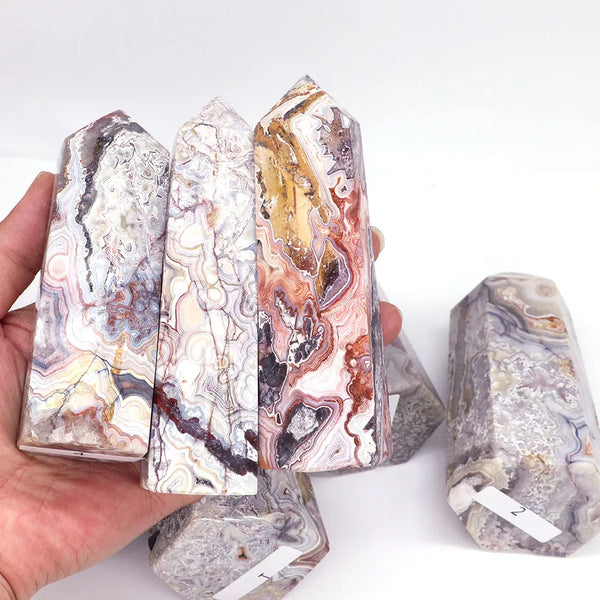 Grey Agate Tower Point-ToShay.org