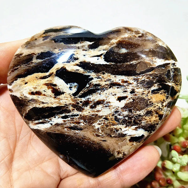 Grey Opal Crystal Heart-ToShay.org
