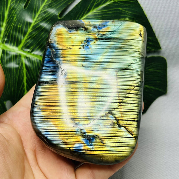Gold Labradorite Crystal-ToShay.org