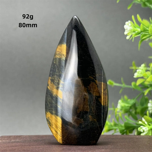 Blue Tiger Eye Stone Torch-ToShay.org
