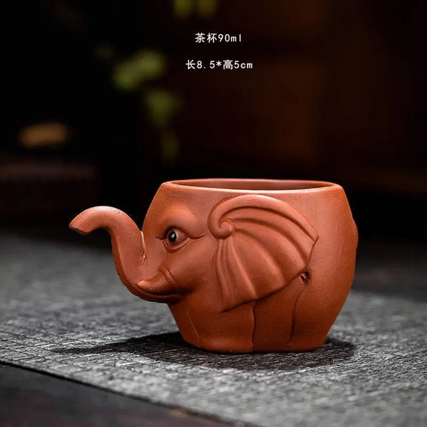 Elephant Clay Tea Set-ToShay.org