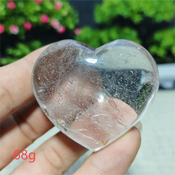 Clear Crystal Heart-ToShay.org