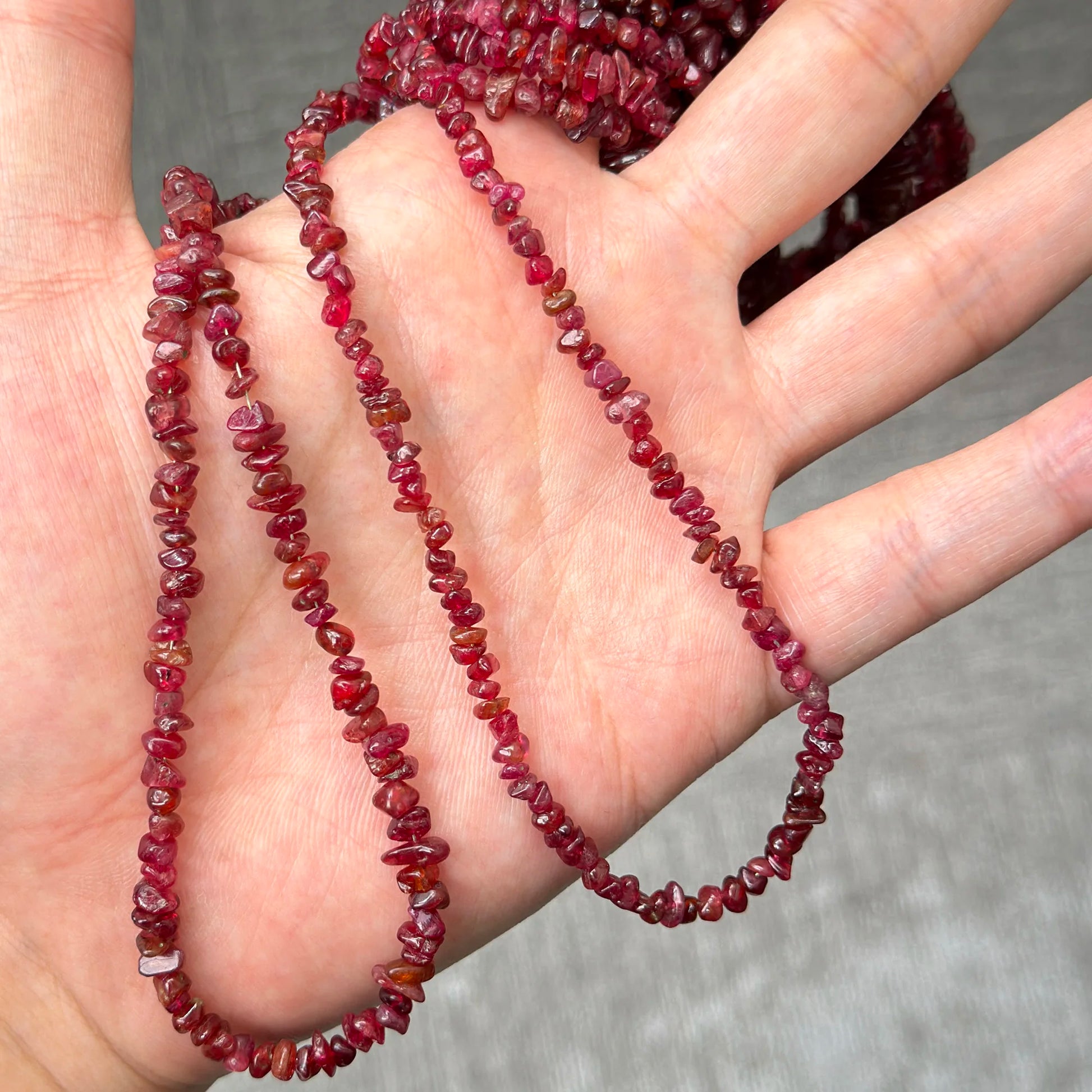 Red Spinel Beads-ToShay.org