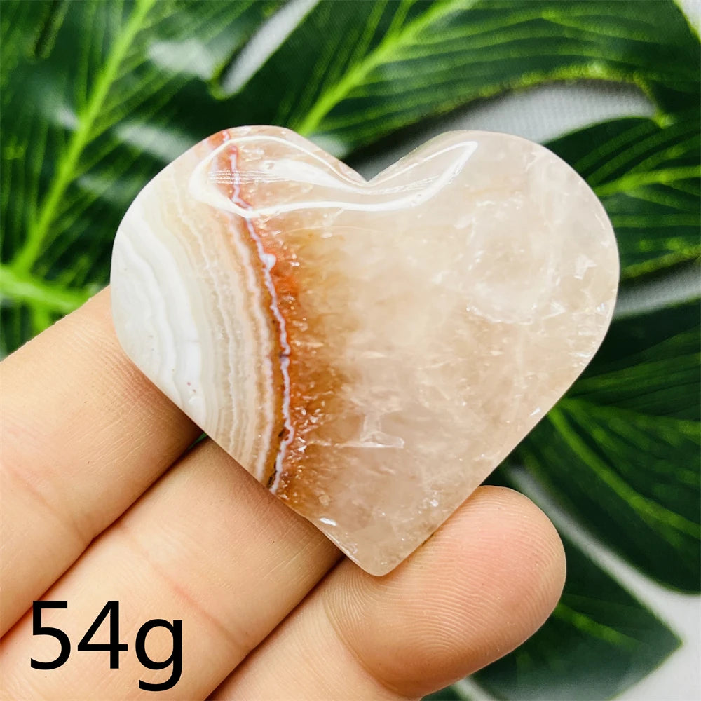 Purple Agate Amethyst Heart-ToShay.org