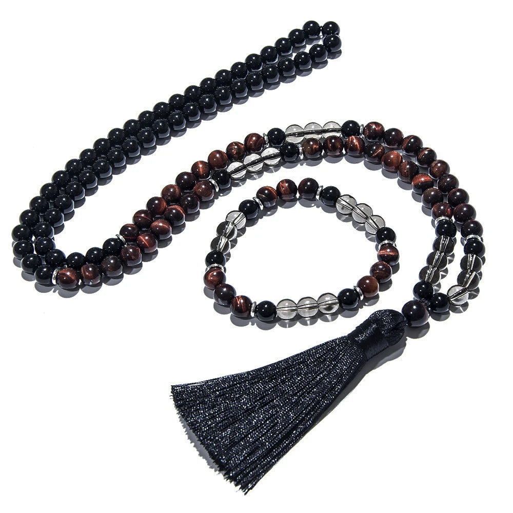 Mixed Crystal Mala Beads-ToShay.org