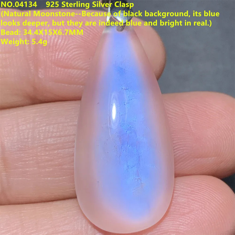 Blue Light Moonstone Pendants-ToShay.org