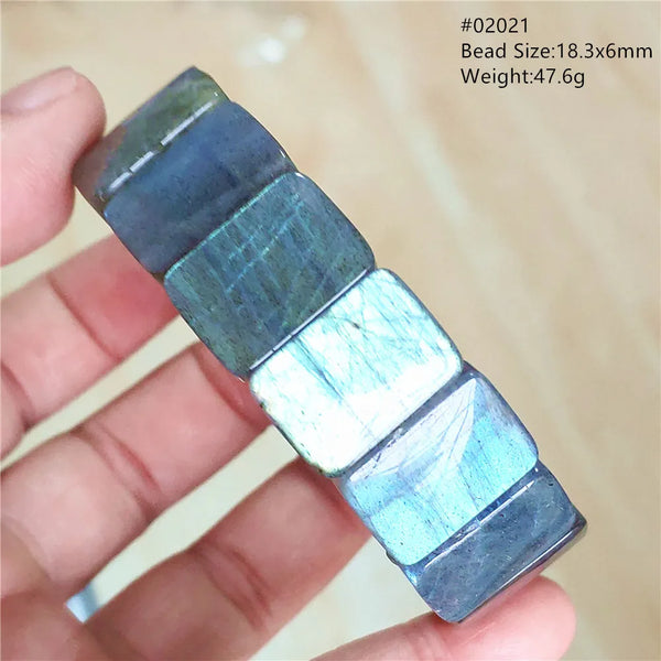Blue Labradorite Bracelet-ToShay.org
