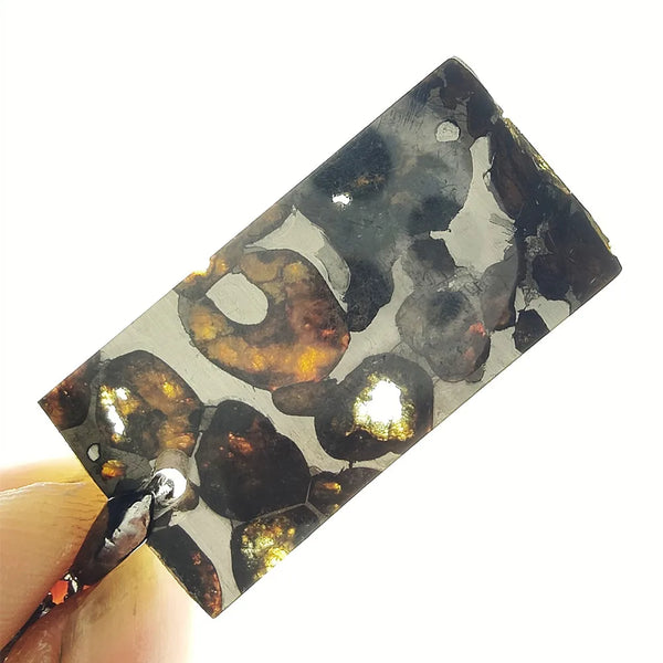 Olive Meteorite Pendant-ToShay.org