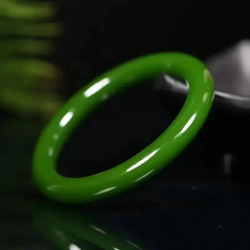 Green Jade Bangle-ToShay.org