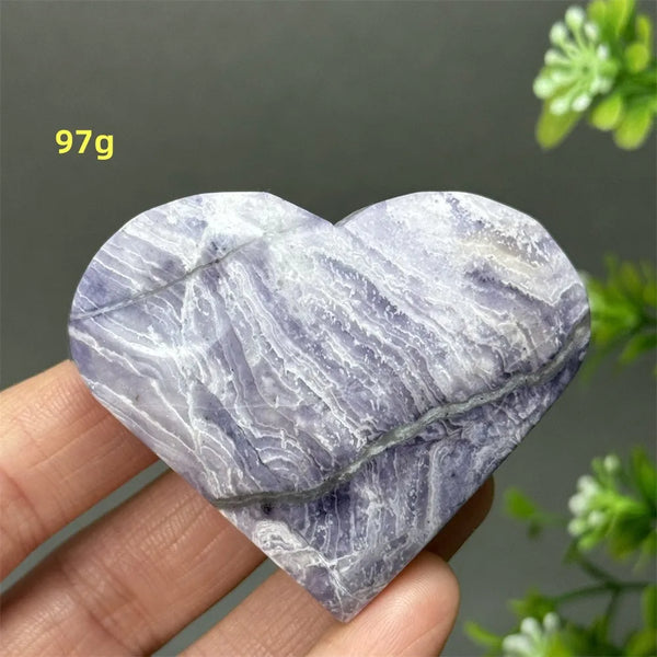 Purple Malachite Heart-ToShay.org