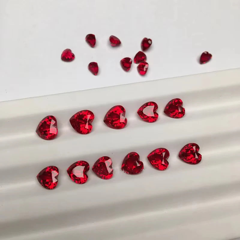 Red Ruby Diamond Heart-ToShay.org