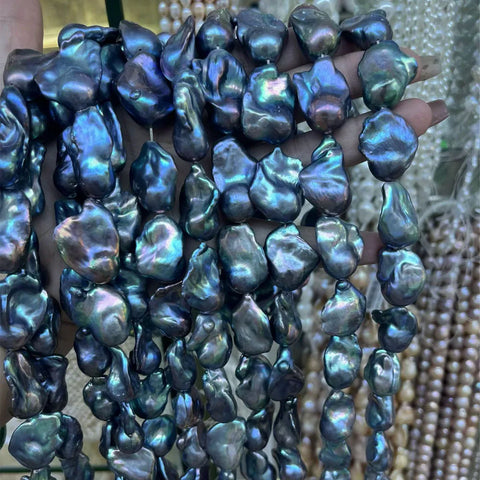 Black Pearl Tail Beads-ToShay.org