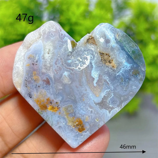 Green Moss Agate Heart-ToShay.org