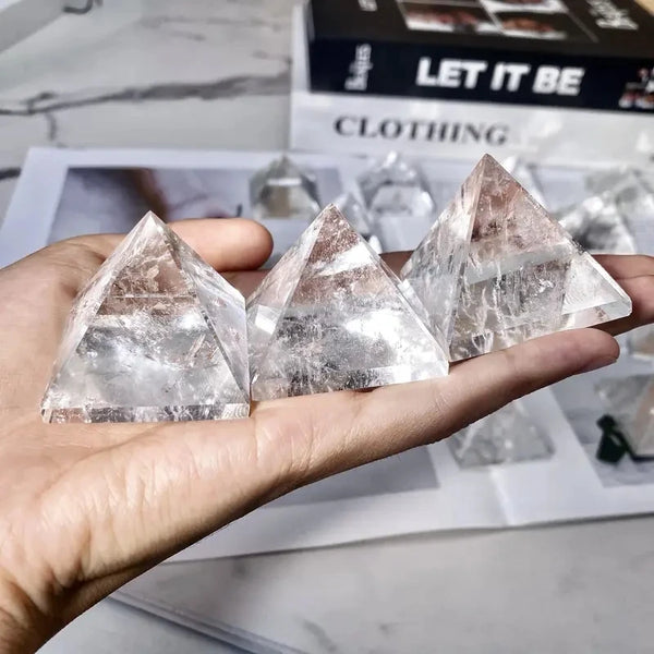 Clear Quartz Pyramid-ToShay.org