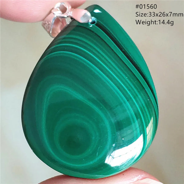 Green Malachite Pendant-ToShay.org