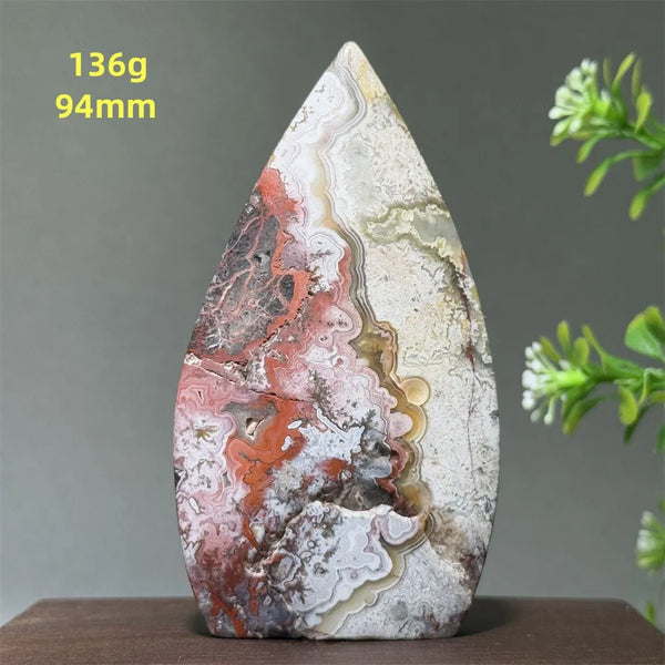 Red Agate Torch-ToShay.org