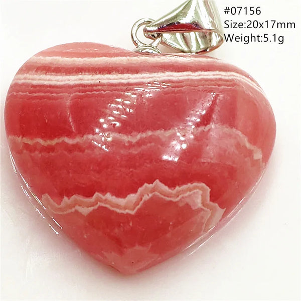 Red Rhodochrosite Pendant-ToShay.org