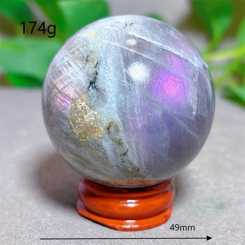 Purple Labradorite Ball-ToShay.org