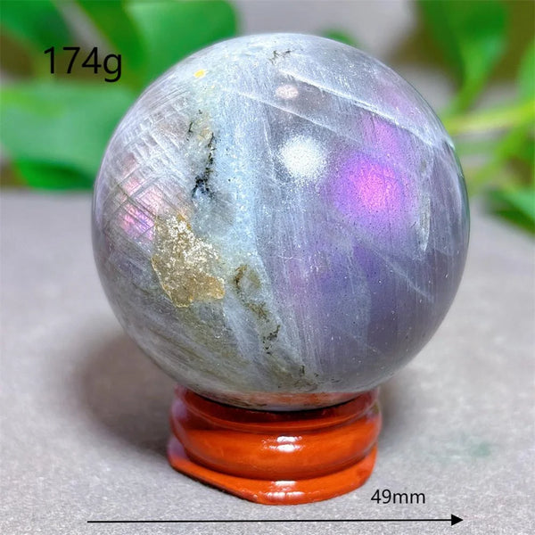 Purple Labradorite Ball-ToShay.org