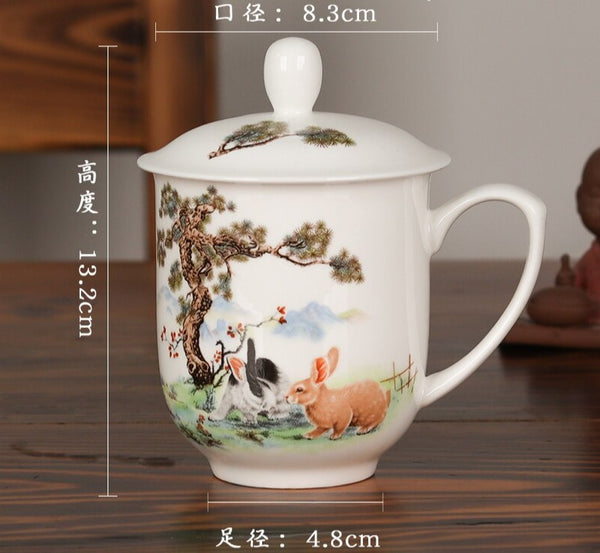 Glazed Ceramic Tea Cup-ToShay.org