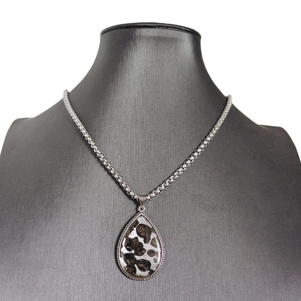 Olive Meteorite Pendant-ToShay.org