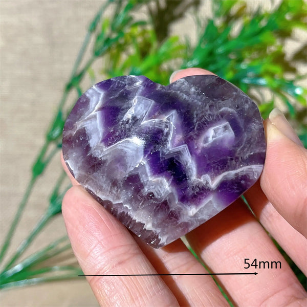 Purple Dream Amethyst Heart-ToShay.org