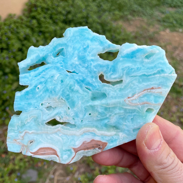 Blue Hemimorphite Slab-ToShay.org
