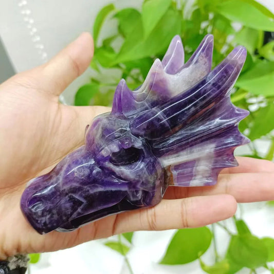 Purple Dream Amethyst Dragon-ToShay.org
