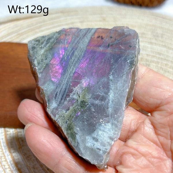 Purple Labradorite Slice-ToShay.org