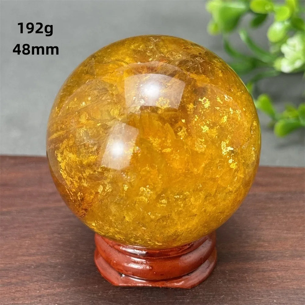 Gold Lepidolite Ball-ToShay.org