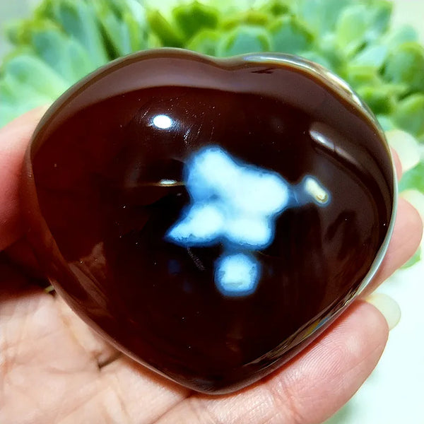 Red Agate Heart-ToShay.org