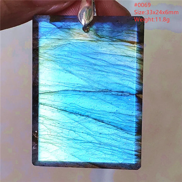 Blue Light Labradorite Pendant-ToShay.org
