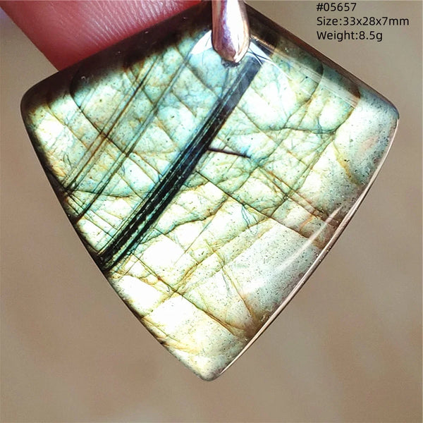 Blue Purple Labradorite Pendant-ToShay.org