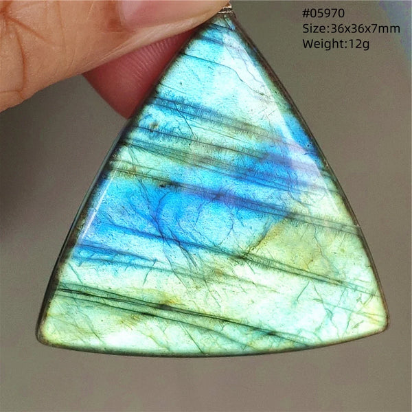 Blue Light Labradorite Pendant-ToShay.org
