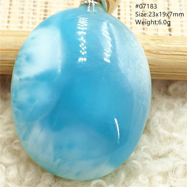 Blue Larimar Pendant-ToShay.org