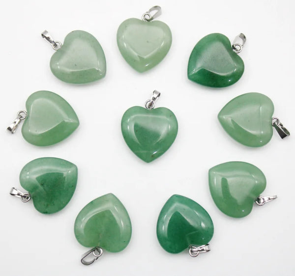 Mixed Quartz Agate Hearts-ToShay.org