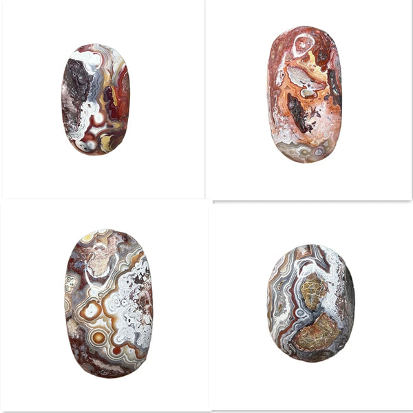 Red Crazy Agate Palm Stone-ToShay.org