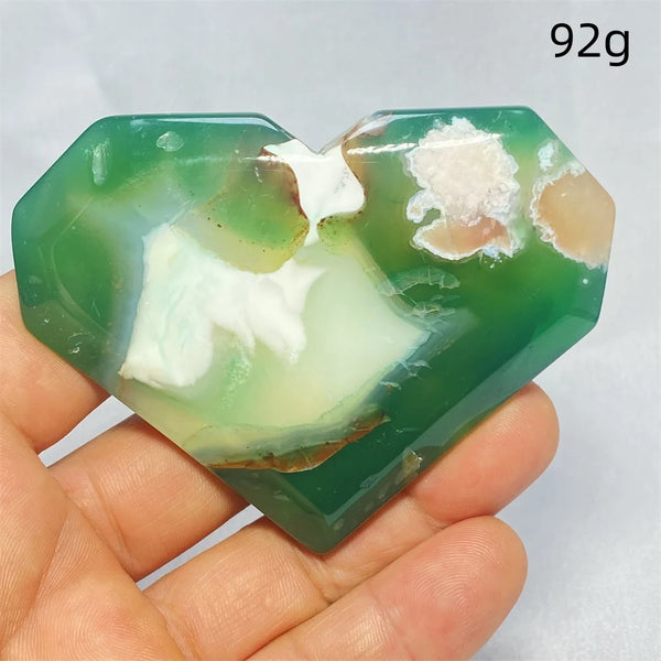 Green Cherry Blossom Agate-ToShay.org