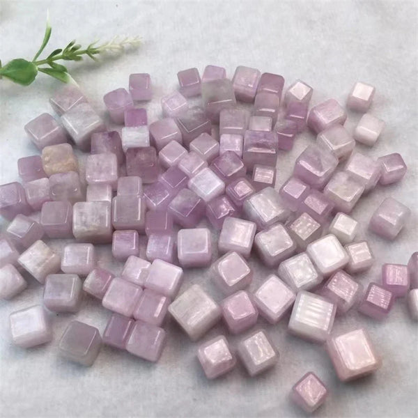 Purple Kunzite Cubes-ToShay.org