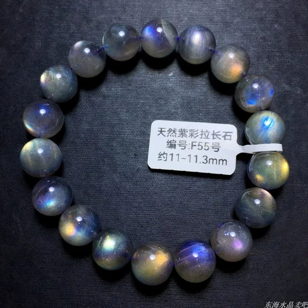 Purple Light Labradorite Bracelet-ToShay.org