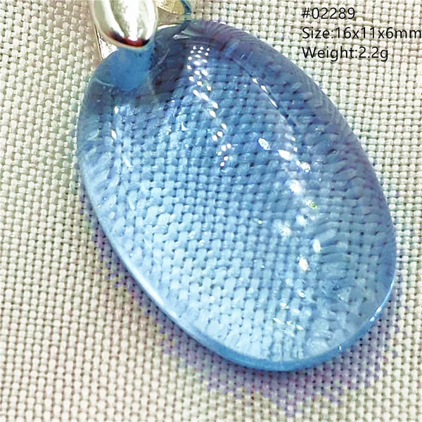 Blue Topaz Crystal Pendant-ToShay.org