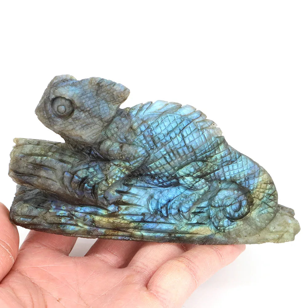 Blue Labradorite Chameleon-ToShay.org