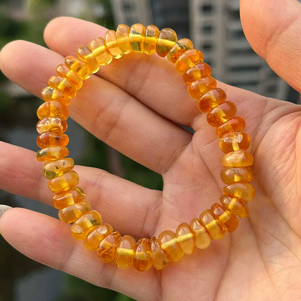 Yellow Amber Bracelet-ToShay.org