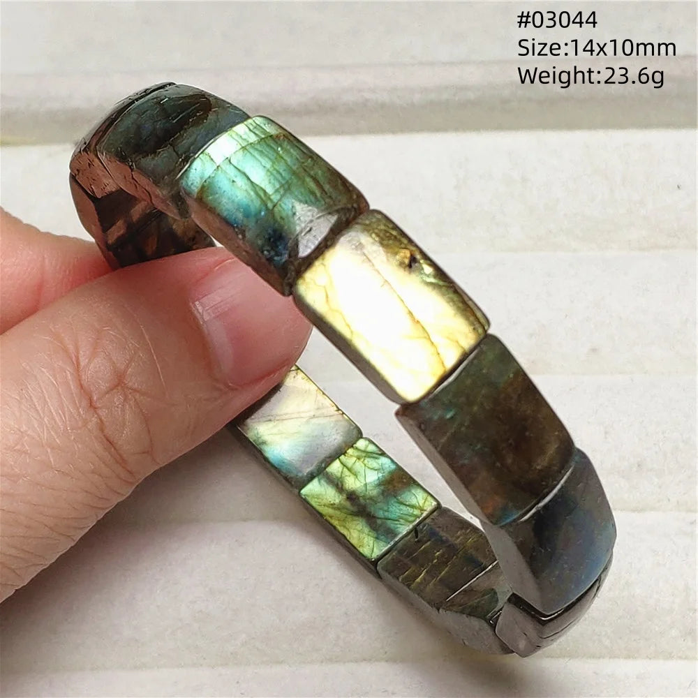 Blue Labradorite Bracelet-ToShay.org